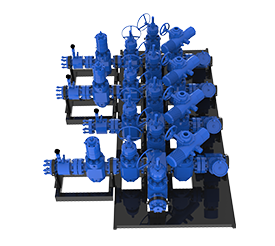 140MPa多級(jí)節(jié)流智能測試管匯